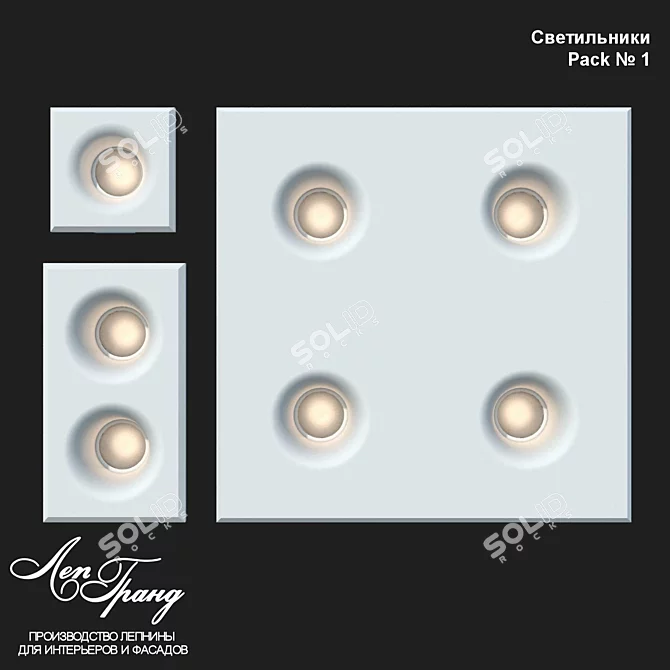 Custom Recessed Lighting Solutions 3D model image 3