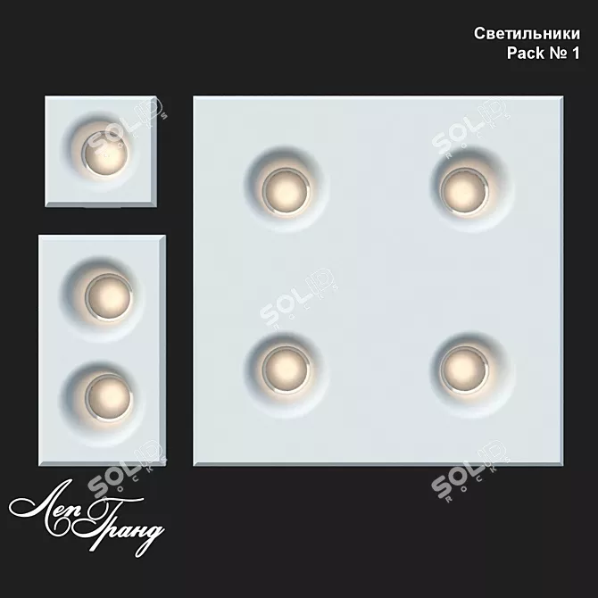 Custom Recessed Lighting Solutions 3D model image 4