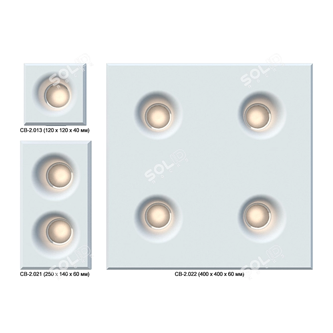 Custom Recessed Lighting Solutions 3D model image 5