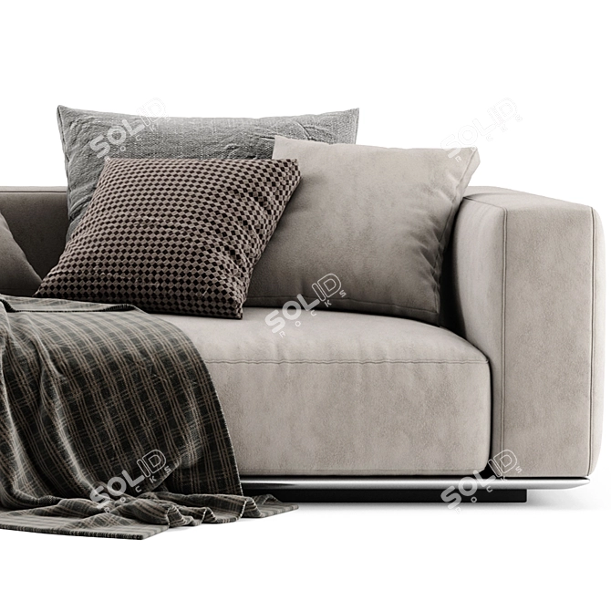 Elegant Grandemare Sofa | Vray & Corona | 3Ds Max 3D model image 4