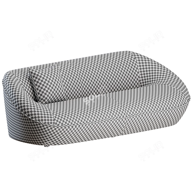 Modern Tortello Sofa 2023 BB 3D model image 3