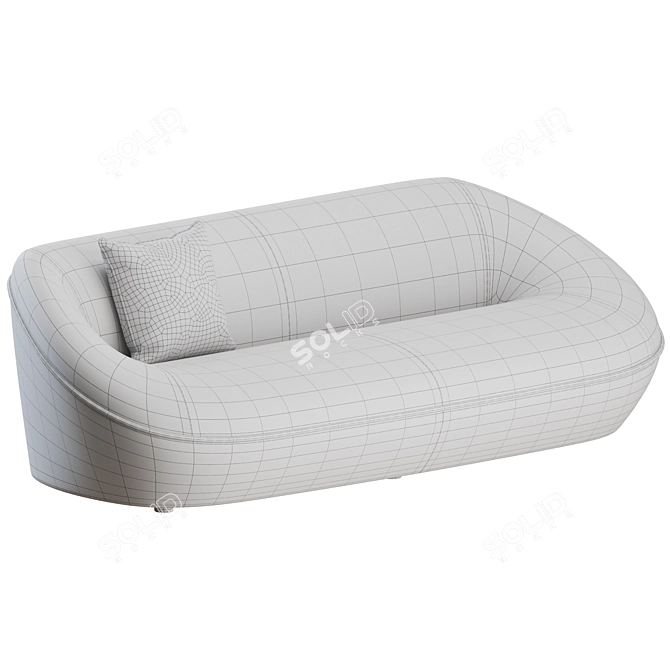 Modern Tortello Sofa 2023 BB 3D model image 4
