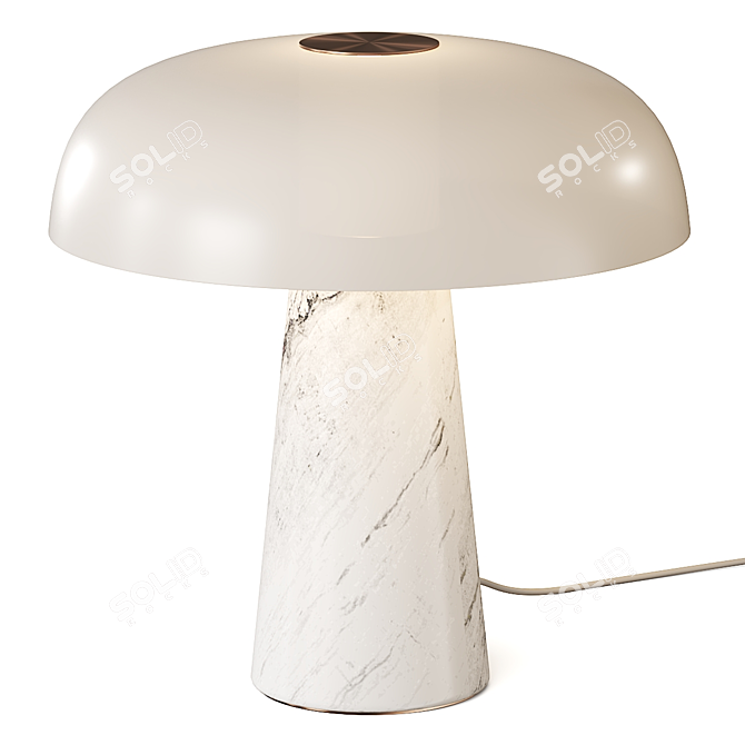 Sleek DFTP Table Lamp 3D model image 1