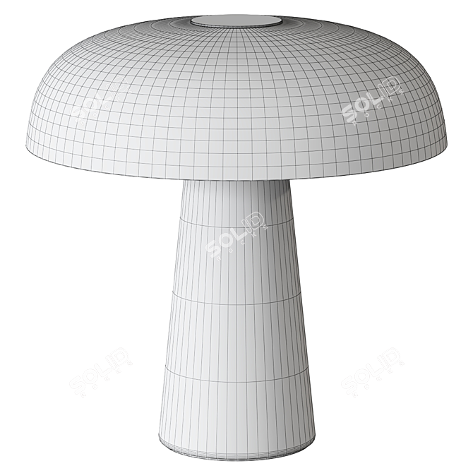 Sleek DFTP Table Lamp 3D model image 4