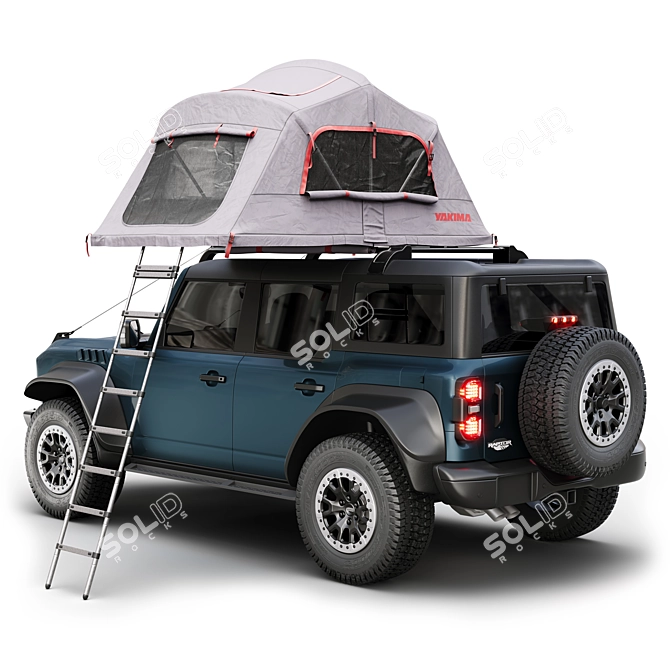 2023 Ford Bronco Raptor Yakima Tent 3D model image 8