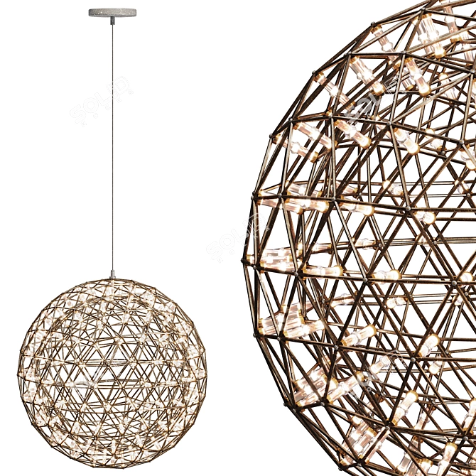 Raimond Pendant Lamp: 3D Model 3D model image 3