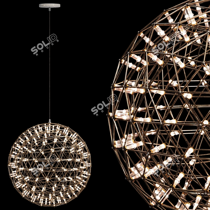 Raimond Pendant Lamp: 3D Model 3D model image 6