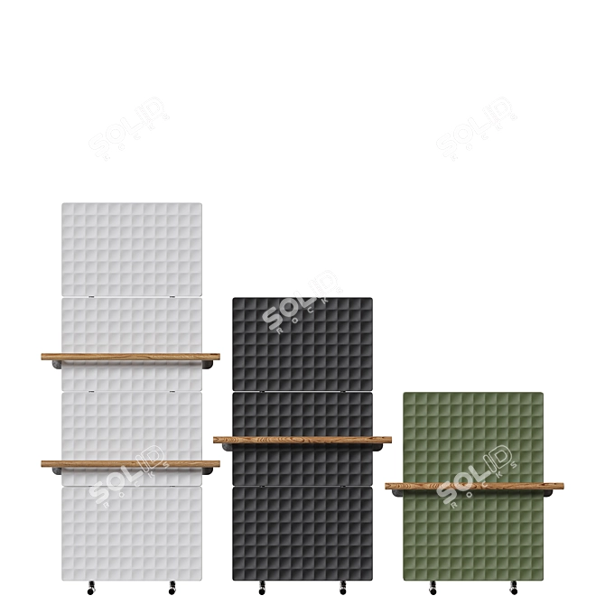 Designer Radiator Antrax IT 3D model image 8