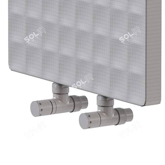 Designer Radiator Antrax IT 3D model image 10