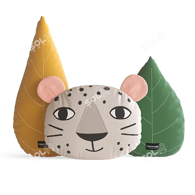 Children's Pillow Set by ROOMMATE 3D model image 3