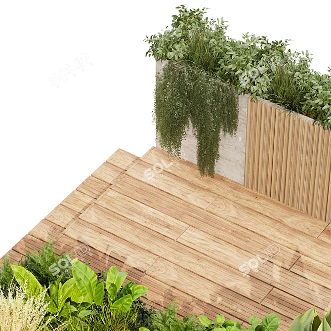 Luxury Garden Plant Collection vol.500 3D model image 3