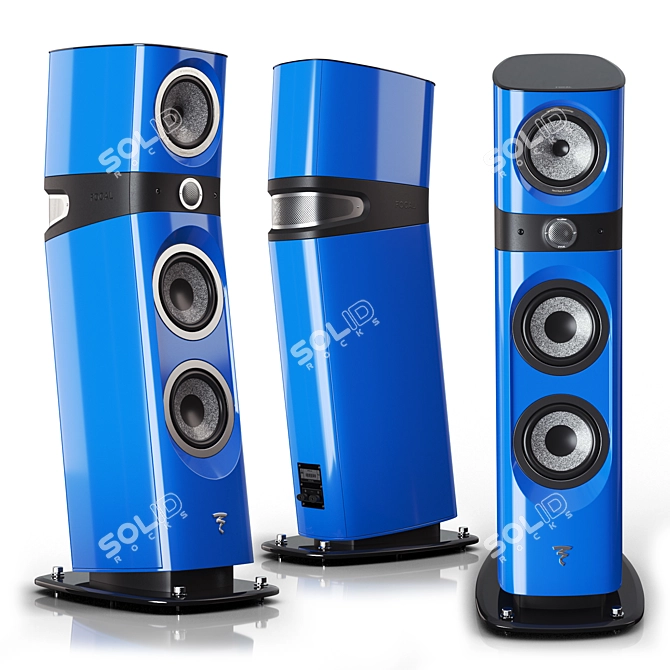 High-End Focal Sopra №3 Speaker 3D model image 4