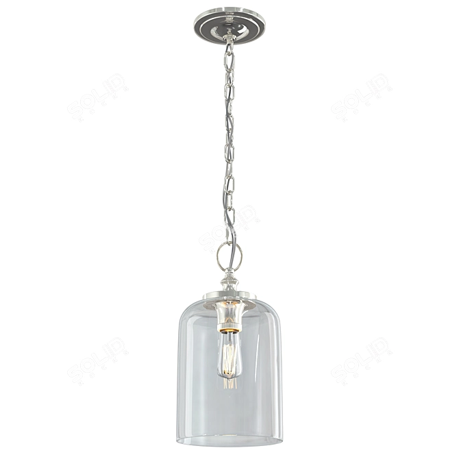 Feiss Pendant Light FE-HOUNSLOW-PORB 3D model image 2