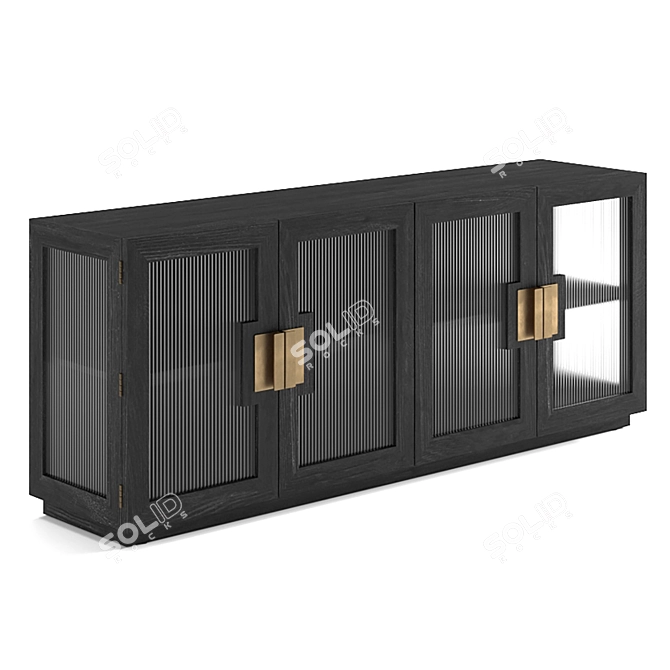 Amsterdam Sideboard: Classic and Modern 3D model image 4