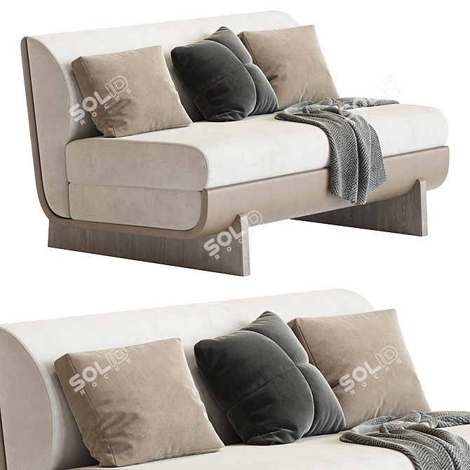 Sleigh Me Sofa: 2016 Version 3D model image 2