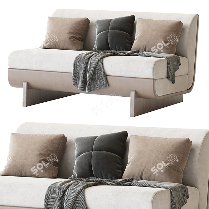 Sleigh Me Sofa: 2016 Version 3D model image 3