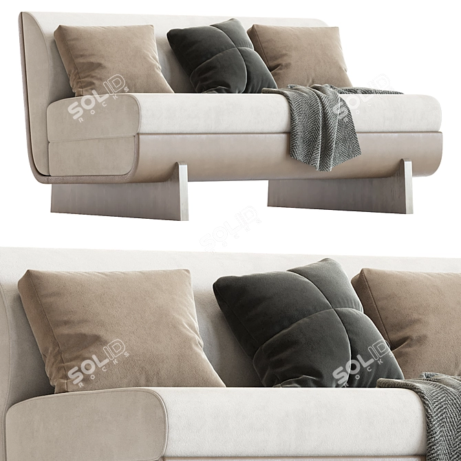 Sleigh Me Sofa: 2016 Version 3D model image 4