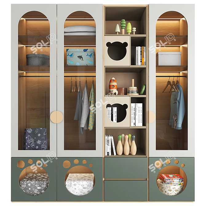 Modern Furniture Set 2013 Design 3D model image 1