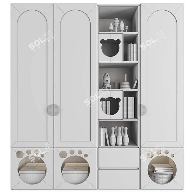 Modern Furniture Set 2013 Design 3D model image 3