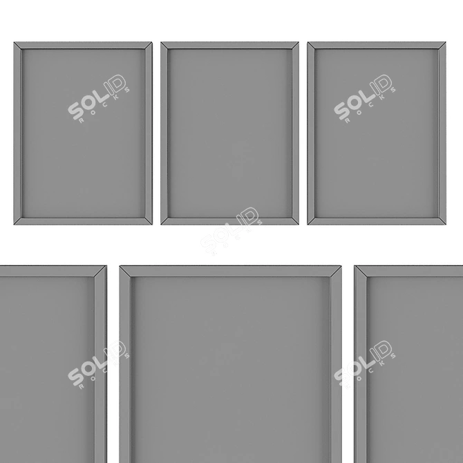 Artwork Collection: Pictures952 3D model image 5