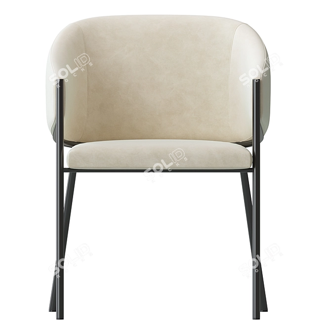 Modern Dill Chair: 2014 Design 3D model image 2