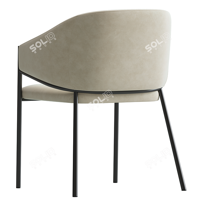 Modern Dill Chair: 2014 Design 3D model image 3