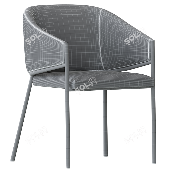 Modern Dill Chair: 2014 Design 3D model image 4