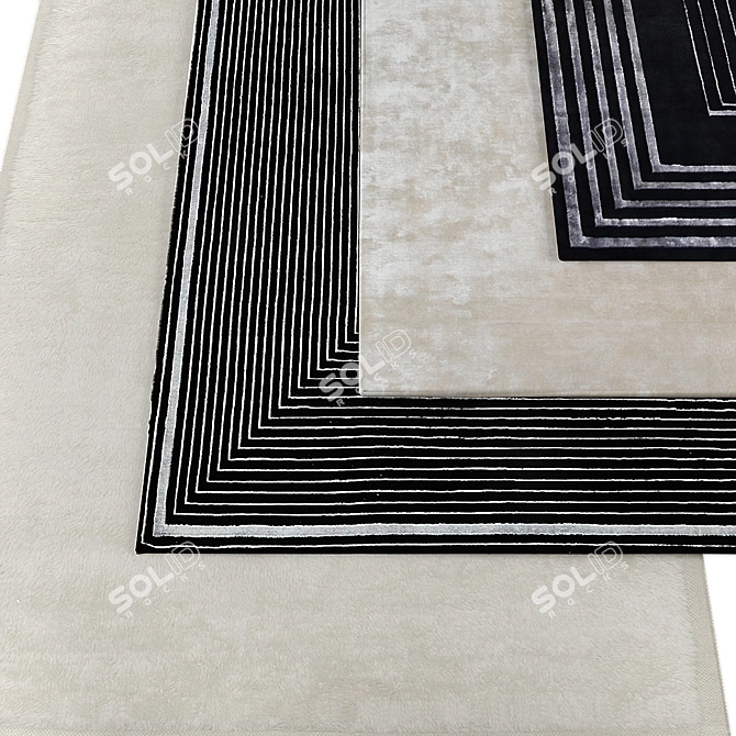 Assorted Rug Collection Archive 3D model image 2