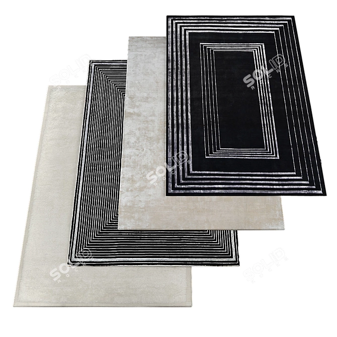 Assorted Rug Collection Archive 3D model image 3