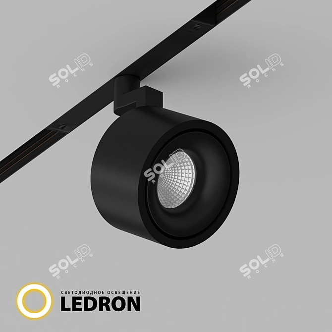 LED Magnetic System Light  Sagi S75 3D model image 1