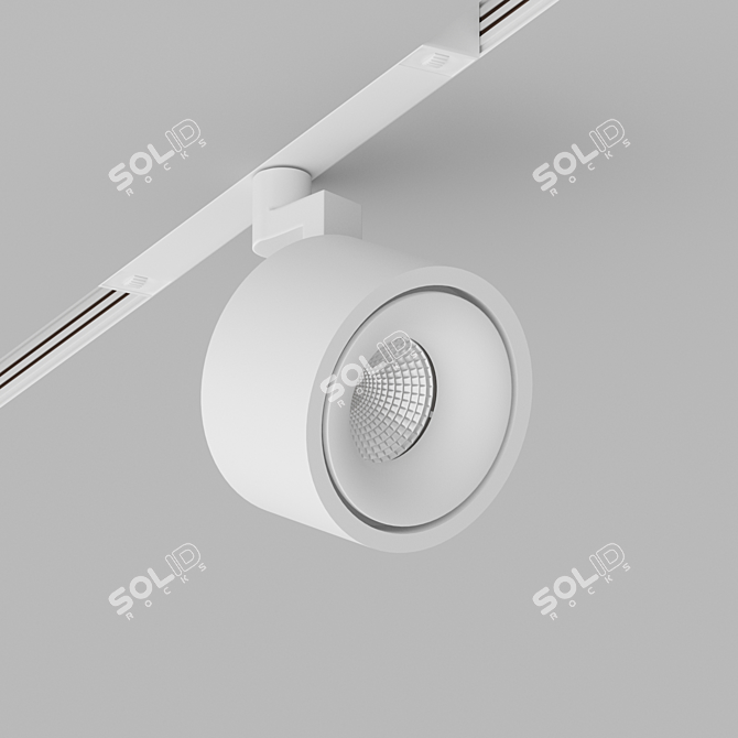 LED Magnetic System Light  Sagi S75 3D model image 2