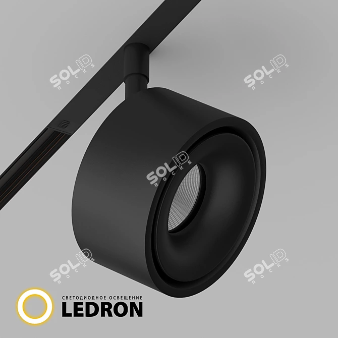 Magnetic LED Light Sagi 1180 3D model image 1