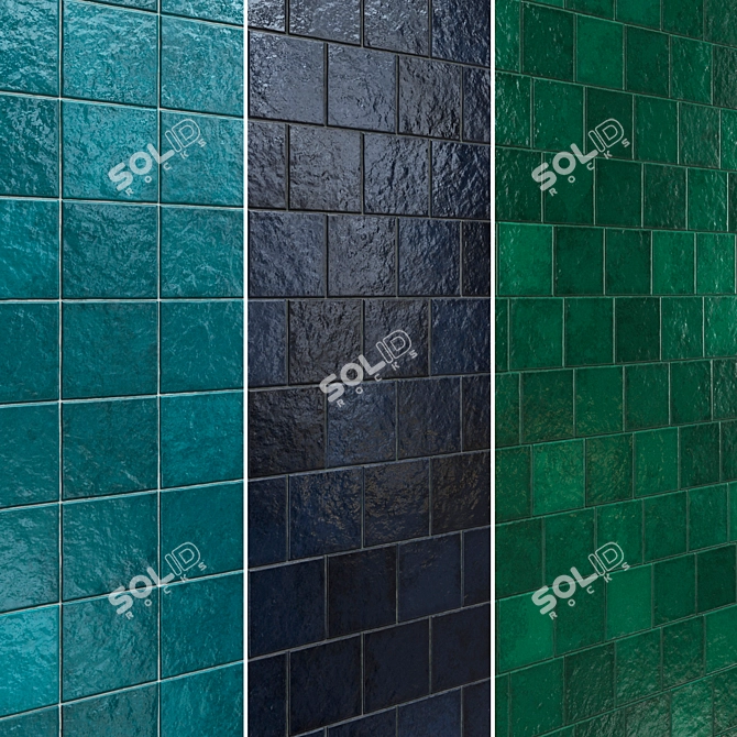 Kasbah Ceramic Tiles Set 015 3D model image 2