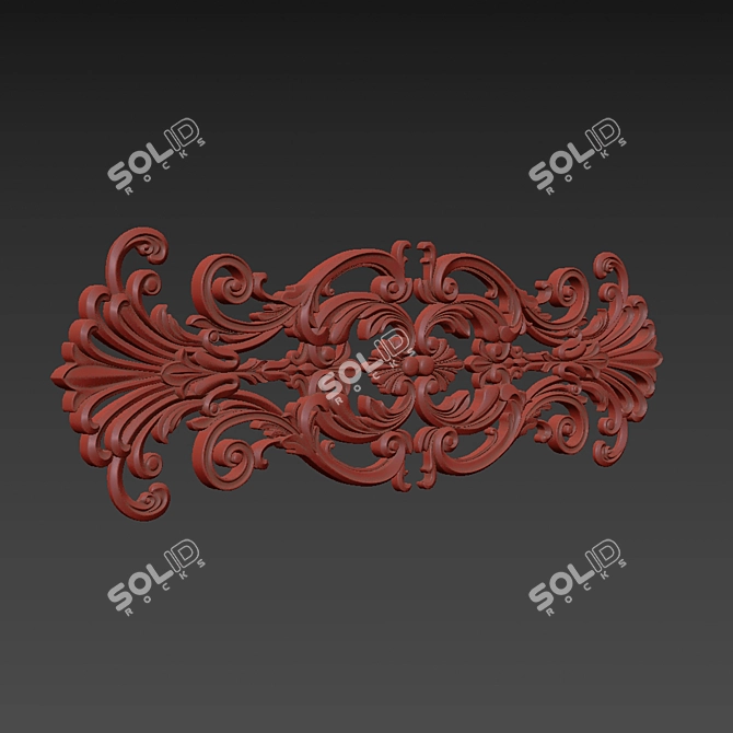 Elegant Ornament 88: 3D Modeling 3D model image 6