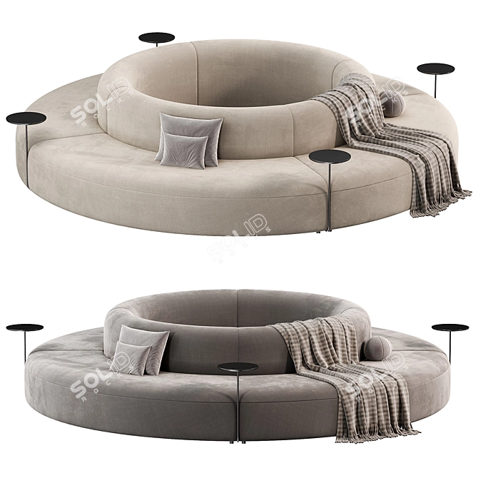 ARTIKO Modular Sofa Set 3D 3D model image 3