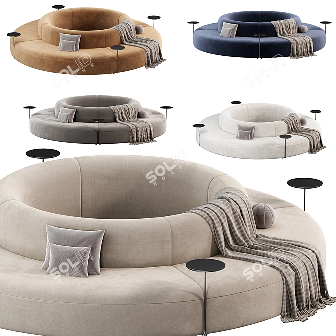 ARTIKO Modular Sofa Set 3D 3D model image 4