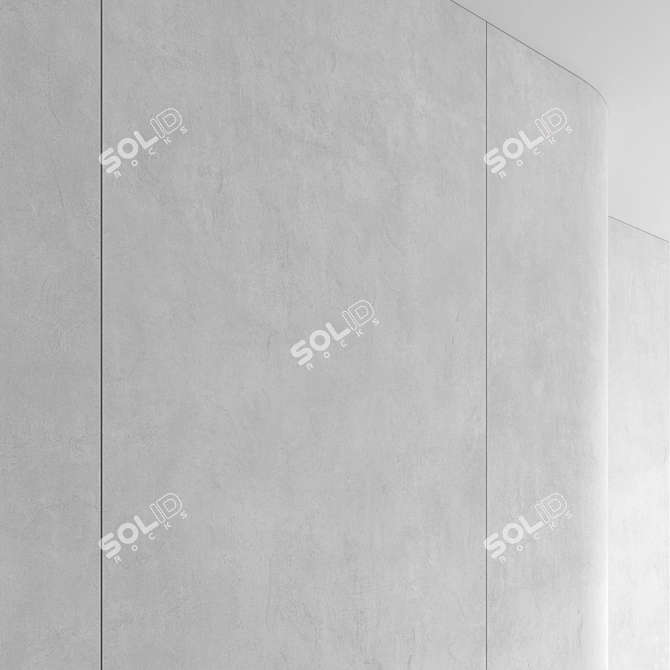 3D Biofireplace Wall Decor Set 3D model image 11