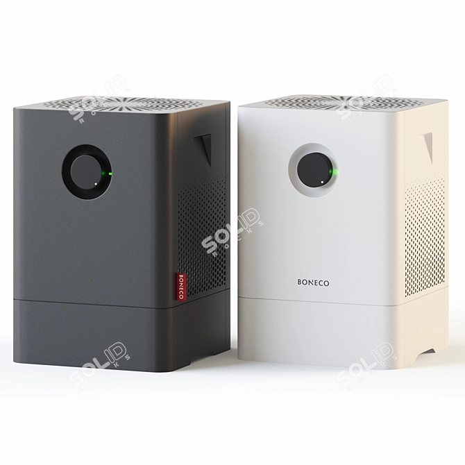 Boneco W200 Air Humidifier - White 3D model image 2