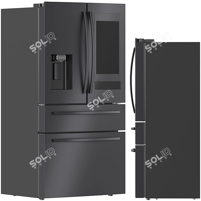 Samsung Smart Appliance Set 3D model image 4