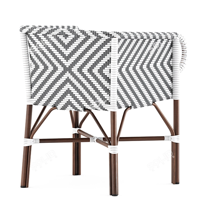  Anderholm Stylish Armchair - Chic Comfort 3D model image 5