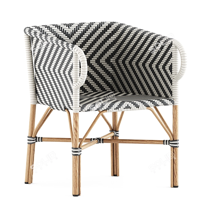  Anderholm Stylish Armchair - Chic Comfort 3D model image 8