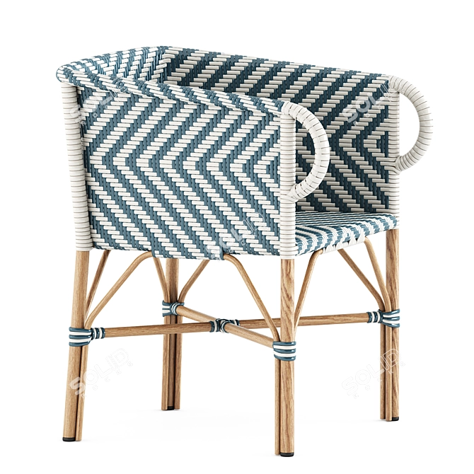  Anderholm Stylish Armchair - Chic Comfort 3D model image 10