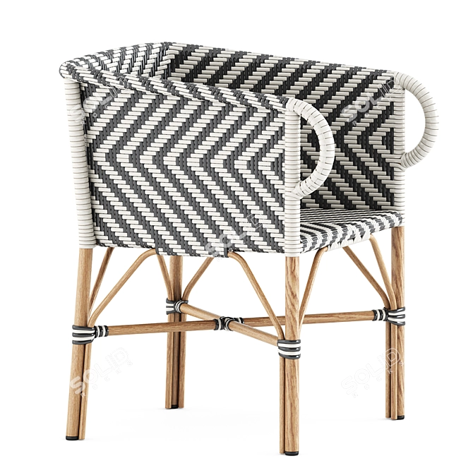  Anderholm Stylish Armchair - Chic Comfort 3D model image 11