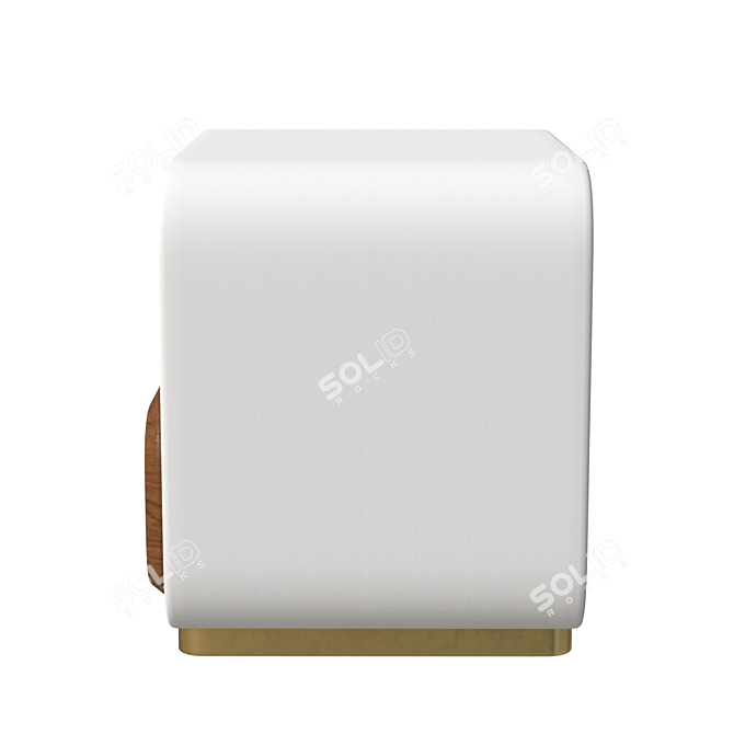 Luxury Minelli Nightstand 3D model image 4