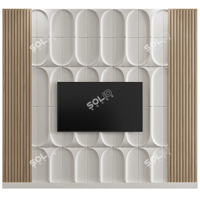 Modern Wall Decor 18 3D model image 1