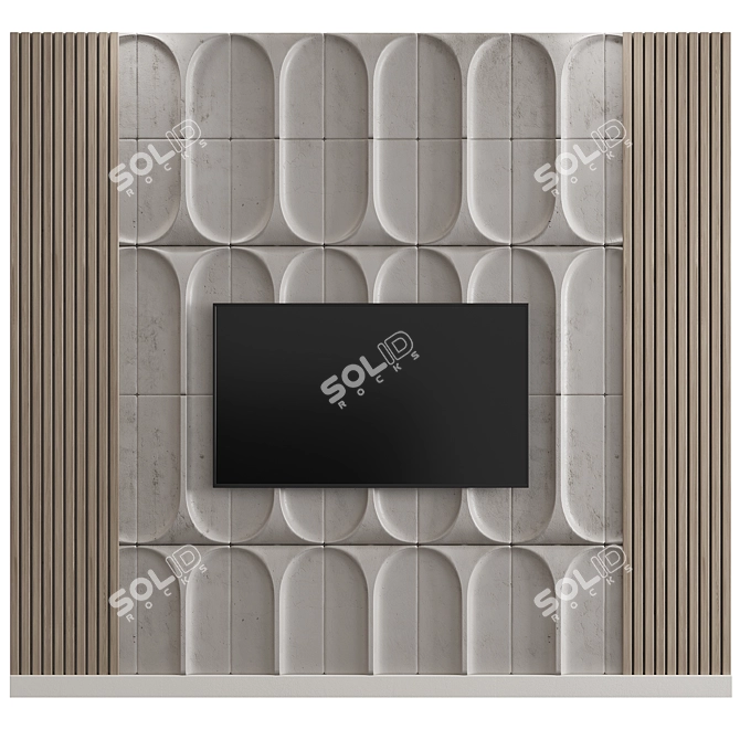 Modern Wall Decor 18 3D model image 2