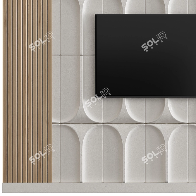 Modern Wall Decor 18 3D model image 3