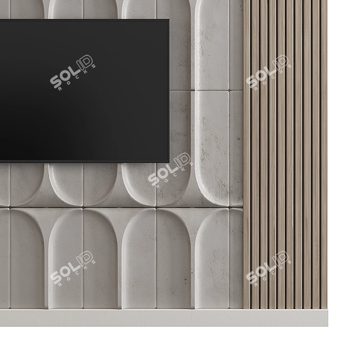 Modern Wall Decor 18 3D model image 5