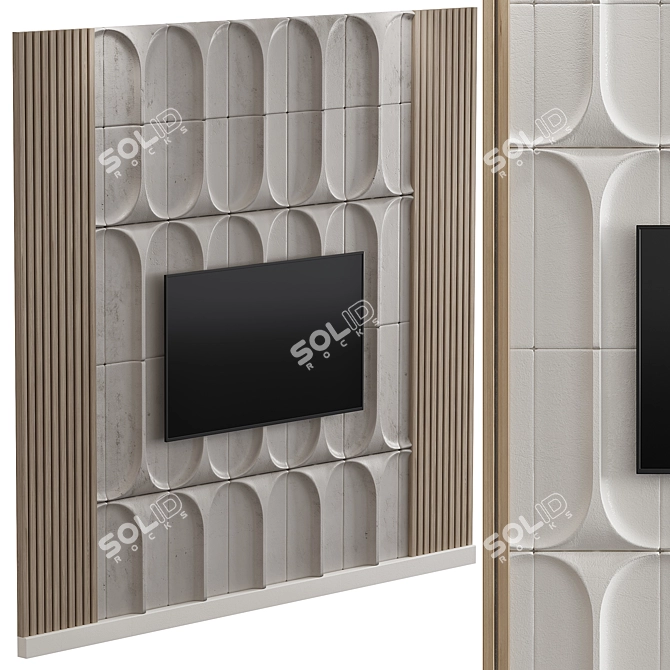 Modern Wall Decor 18 3D model image 6