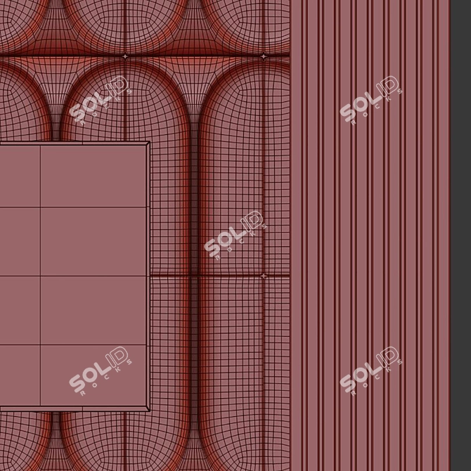 Modern Wall Decor 18 3D model image 7